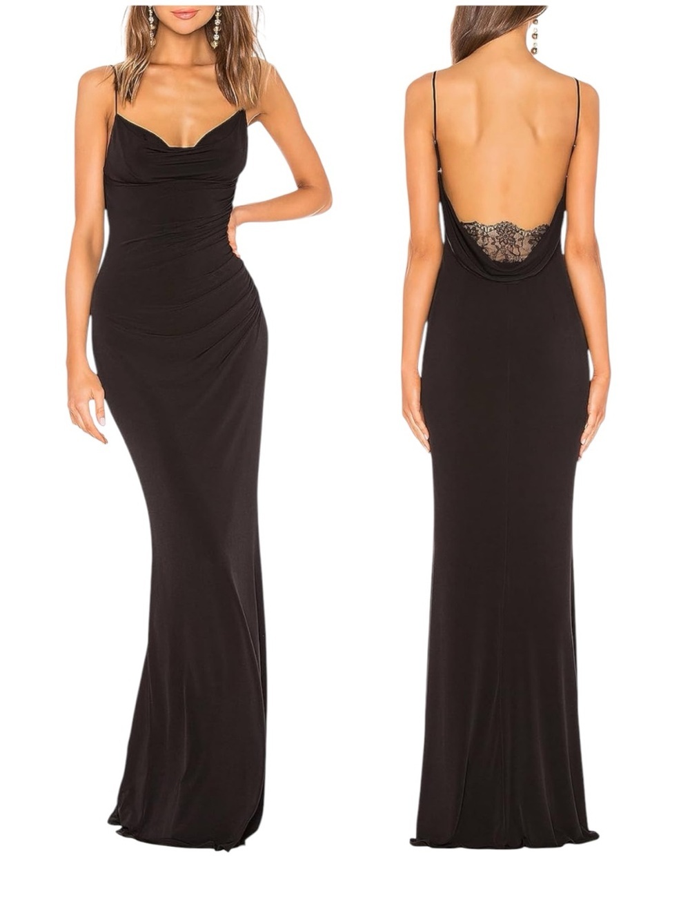 KATIE MAY Surreal Gown - Black